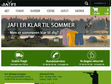 Tablet Screenshot of jafi.dk